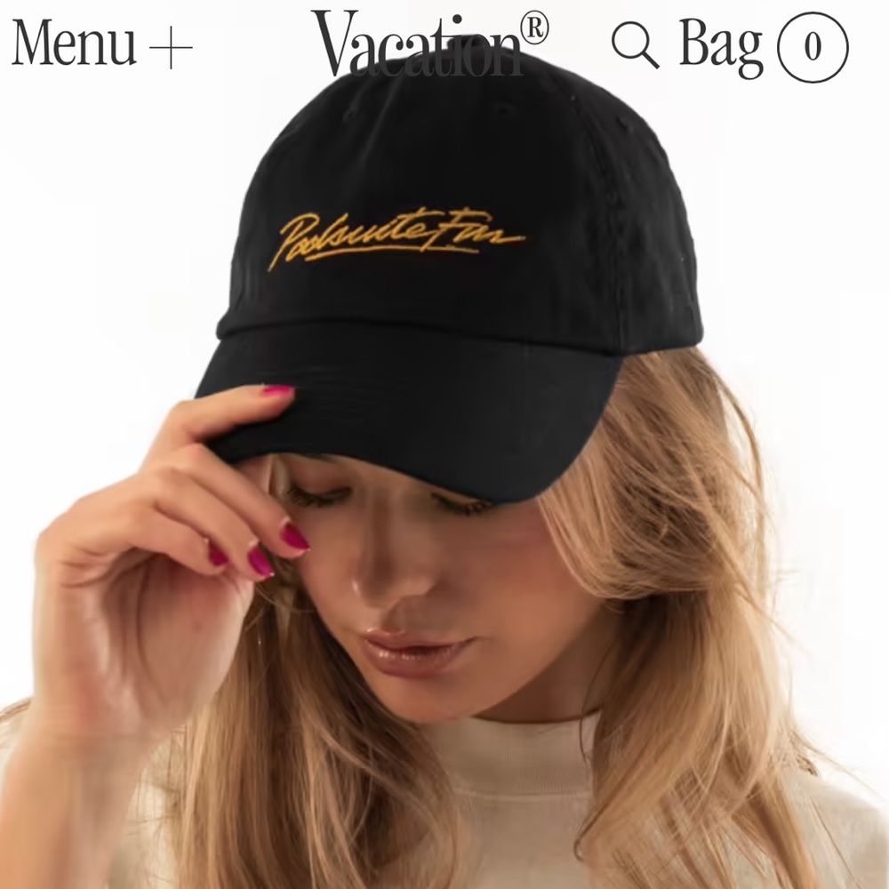 NWT unisex Vacation brand Poolsuite FM baseball hat